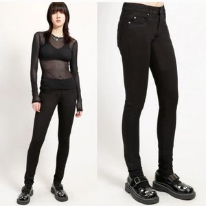 Tripp NYC Black Skinny Junior Jeans. Size 14T.